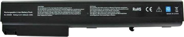 Actual product image HP Akku Compaq Business NC8230, NC8430, PB992A (8 Cells, 4400 mAh)