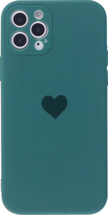 Actual product image PhoneLook Coque Silicone Mat Coeur (Apple iPhone 11 Pro Max)