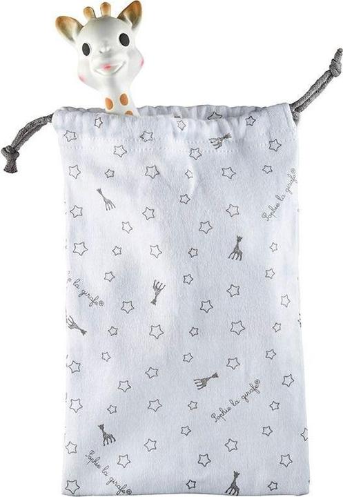 Actual product image Vulli Sophie la girafe with travel bag