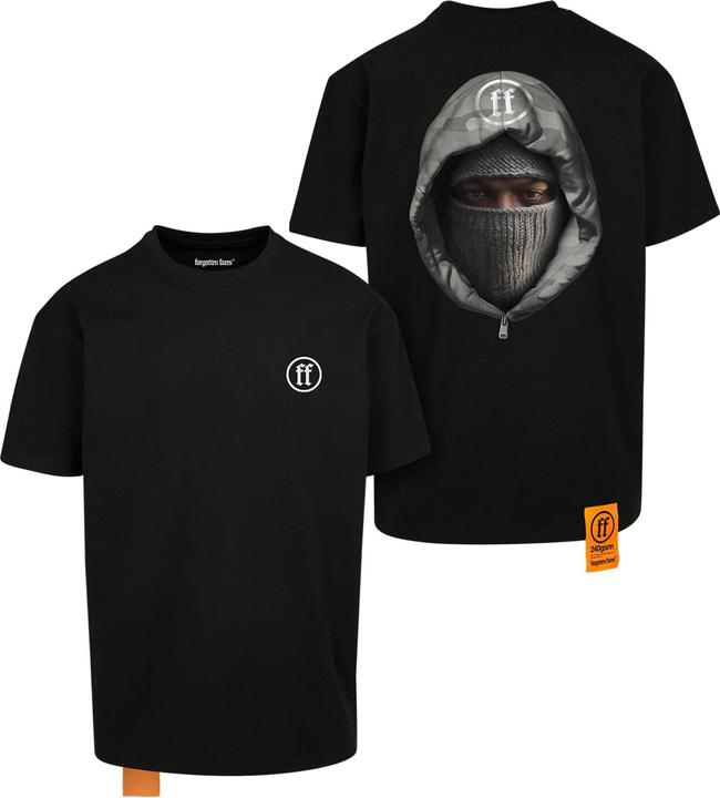 Forgotten Faces Hooded Oversized Tee
