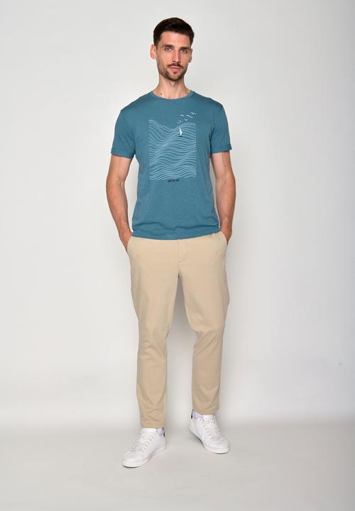 Actual product image Greenbomb Nature Sea Vibes Roll T-Shirt (XL)