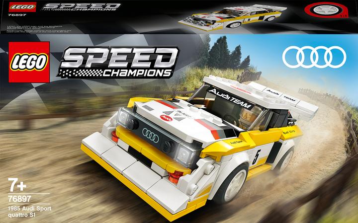 Actual product image LEGO 1985 Audi Sport quattro S1 (76897, LEGO Speed Champions)