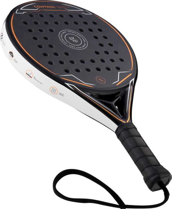Actual product image By VP BYVP Padel Racket 1800 II, Black/Orange