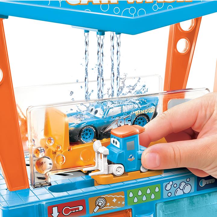 Immagine prodotto Disney Cars Set di gioco per autolavaggio Dinoco con cambio di colore