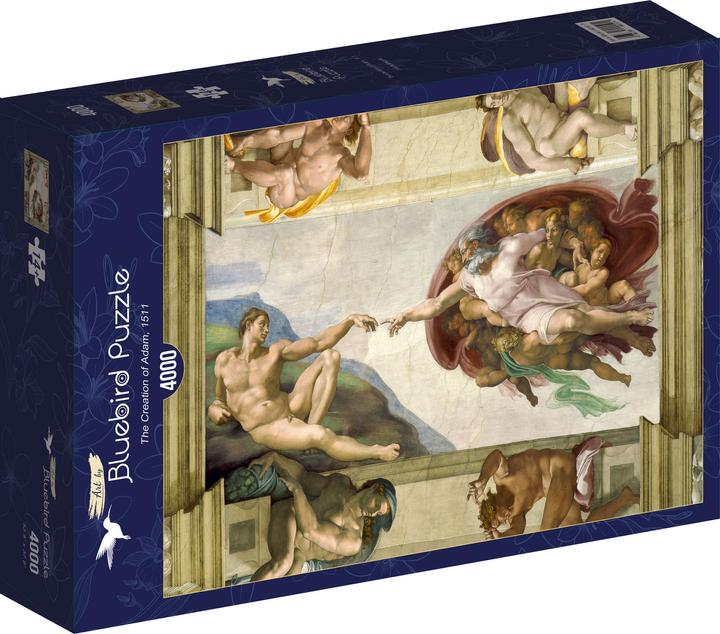 Bluebird Puzzle Creation of Adam 4000 pieces (4000 pieces)