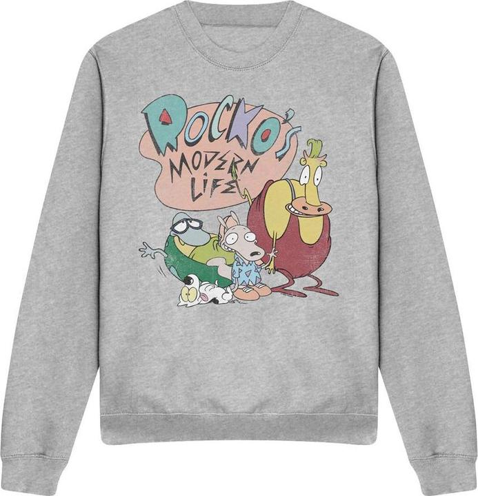 Immagine prodotto Rocko´s Modern Life Rocko's Modern Life Felpa Logo Gruppo Adulto Unisex (XL)