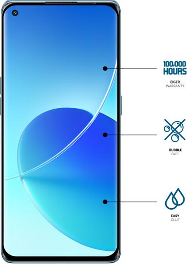 Immagine prodotto Eiger 3D Glass Case amichevole (1 Pezzo/i, Oppo Find X3 Neo)