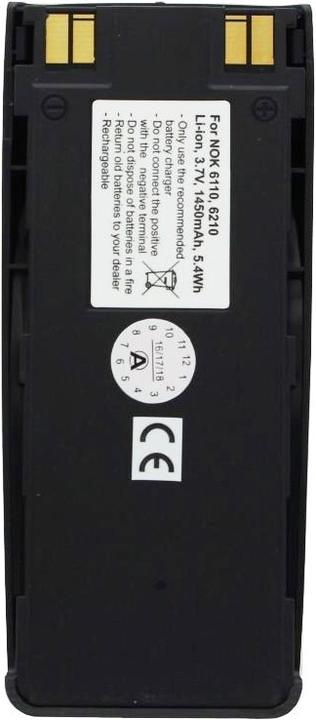 Immagine prodotto Nokia Batteria 5110, 5130, 6110, 6130, 6150, 6210, 6310, 6310i, 7110, BLS-2N, BLS-4, BMS-2S, BPS-2