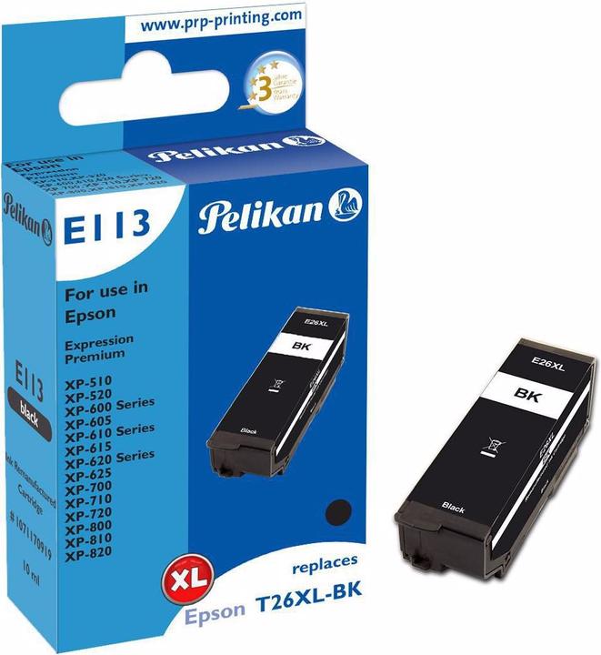 Produktbild Pelikan Tinte Epson T26XL Black (BK)