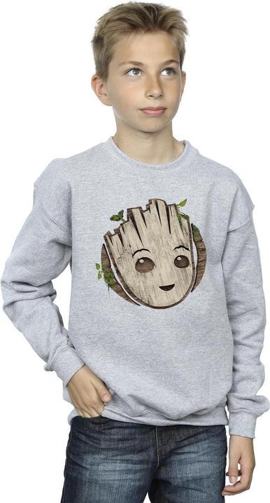 Immagine prodotto I Am Groot Wooden Head Felpa Ragazzi (140, 146)