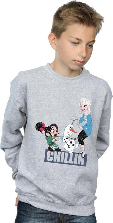Immagine prodotto Disney Wreck It Ralph Elsa And Vanellope Felpa Ragazzi (140, 146)
