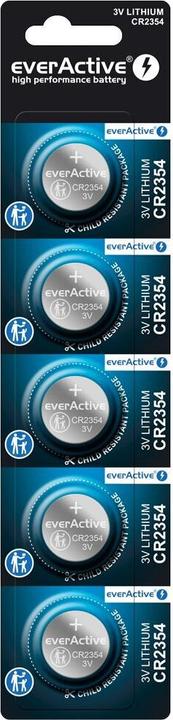 Immagine prodotto Everactive Mini batterie al litio CR2354 in blister da 5 pezzi (5 pz., CR2354, 560 mAh)