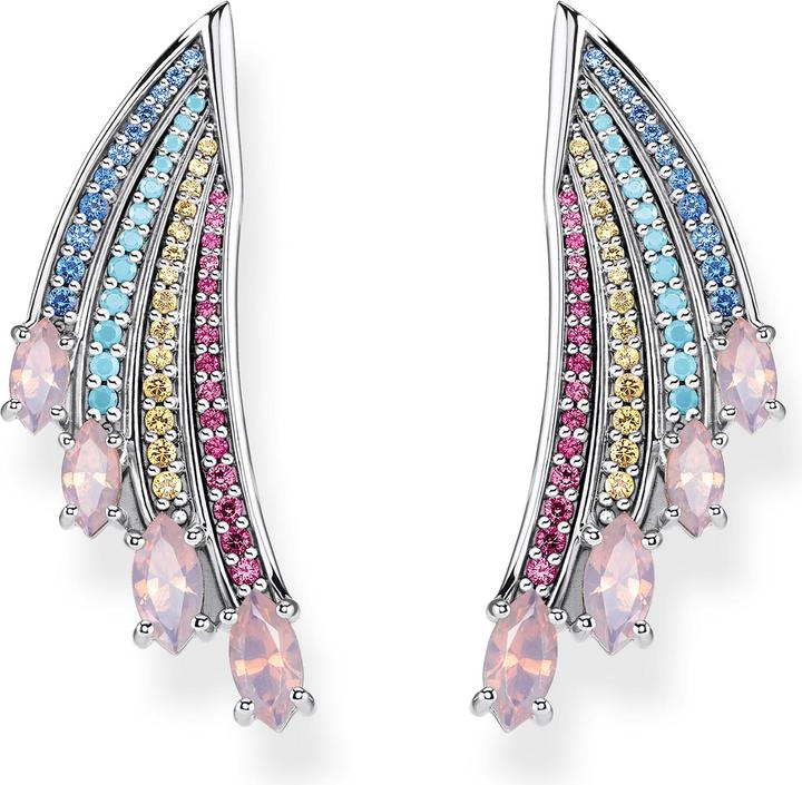 Actual product image Thomas Sabo Earrings (925 sterling silver, Blackened)