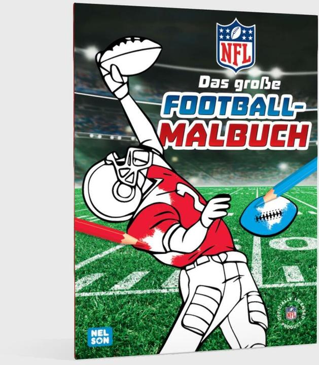 Produktbild NFL: Das grosse Football-Malbuch