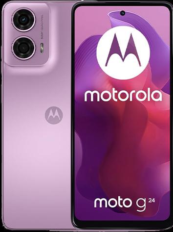 Produktbild Moto g24 DS 4/128GB Pink Lavender (128 GB, Pink Lavender)