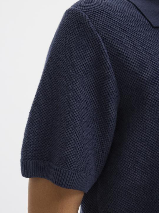 Produktbild Jack & Jones Jprcceaston Knit Split Neck Ss Sn (M)