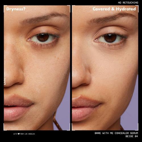 Actual product image NYX Professional Make-Up Bare With Me Concealer Serum (4 Beige)
