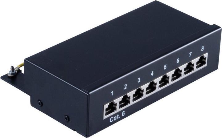 Produktbild Shiverpeaks S/CONN maximum connectivity Patchfeld-cat 6 Patchpanel, geschirmt, 8 Ports