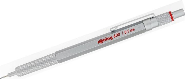 Immagine prodotto Rotring Matita automatica 600 0,5 argento - 1904445 (0.50 mm, HB, 1 x)
