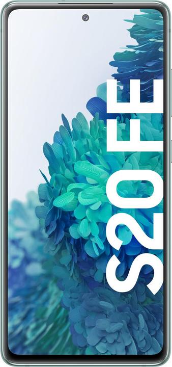 Produktbild Samsung Galaxy S20 FE EU (128 GB, Cloud Green, 6.50", Dual SIM, 32 Mpx, 4G)