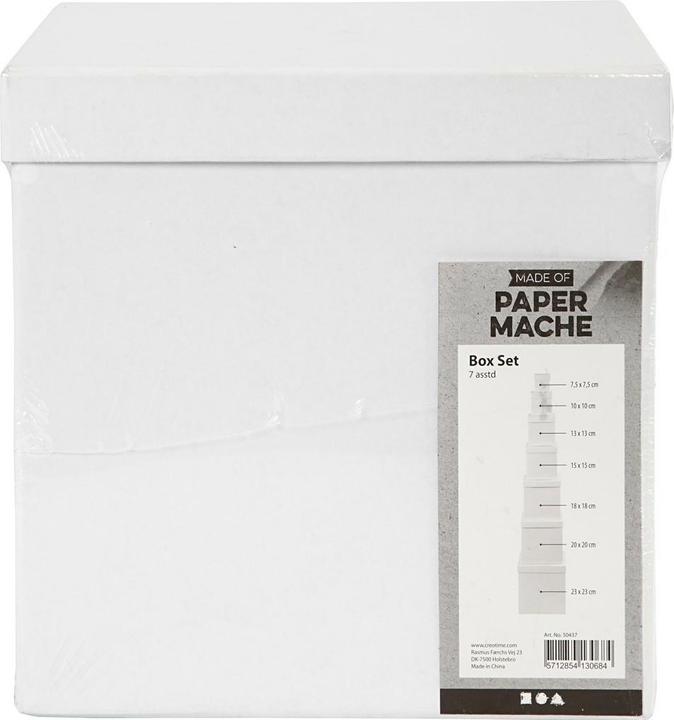 Image du produit Creativ Company Boîtes en carton (Pochette cadeau, 7 x)