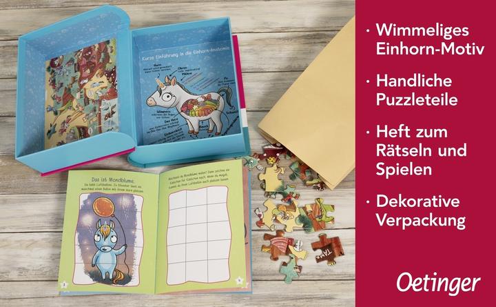 Image du produit Puzzle licorne dans le livre (100 pièces)