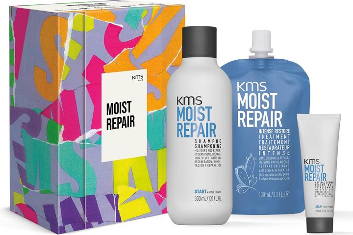 KMS California Moist Repair Geschenkset - 420ml (Haarpflege set)