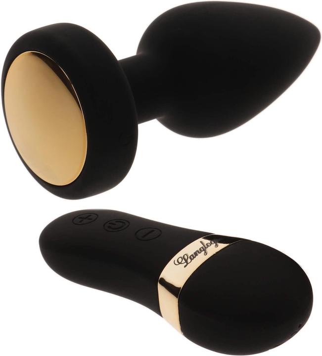 Actual product image Langloys Zeus Anal Plug with Remote Control S