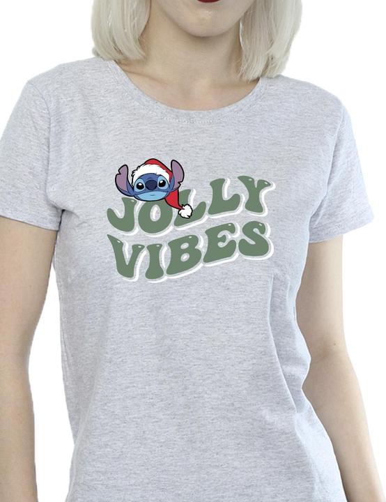 Image du produit Disney - T-shirt LILO & STITCH JOLLY CHILLING VIBES - Femme (L)