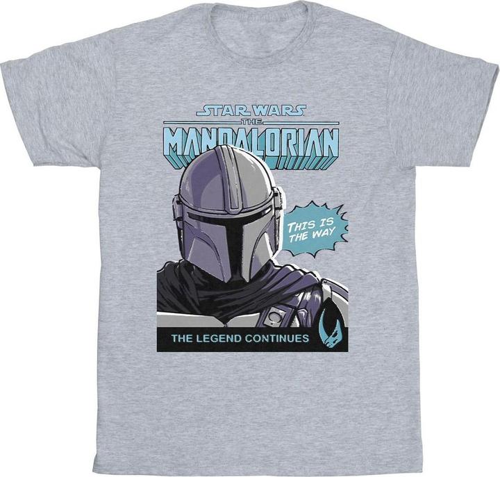 Produktbild Star Wars Mando Comic Cover TShirt (S)