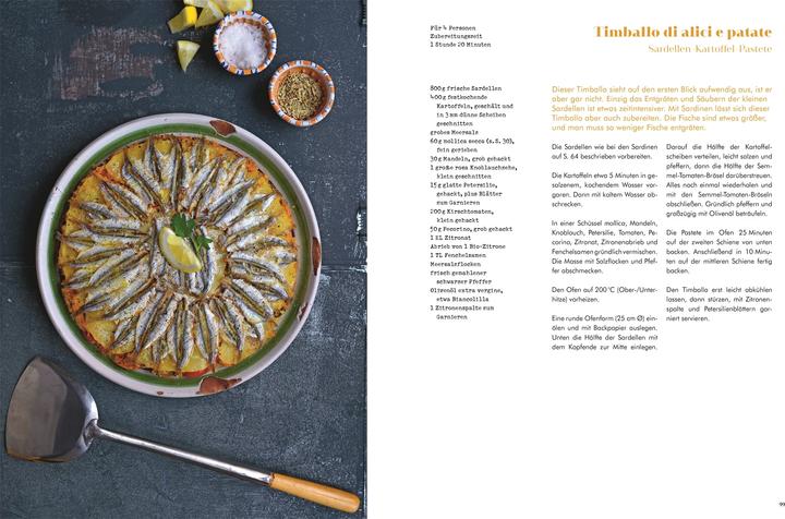 Produktbild Sizilien in meiner Küche (Deutsch, Cettina Vicenzino, 2024)