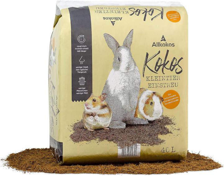 Produktbild Allkokos Einstreu für Kleintiere (10 kg, Einstreu)