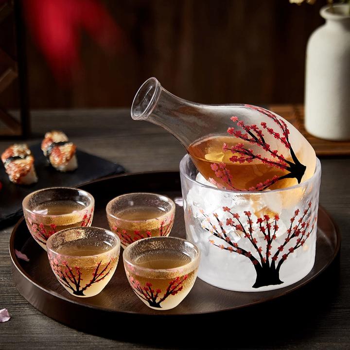 Actual product image Dujust Japanese sake set (32 cl, 6 Glasses)