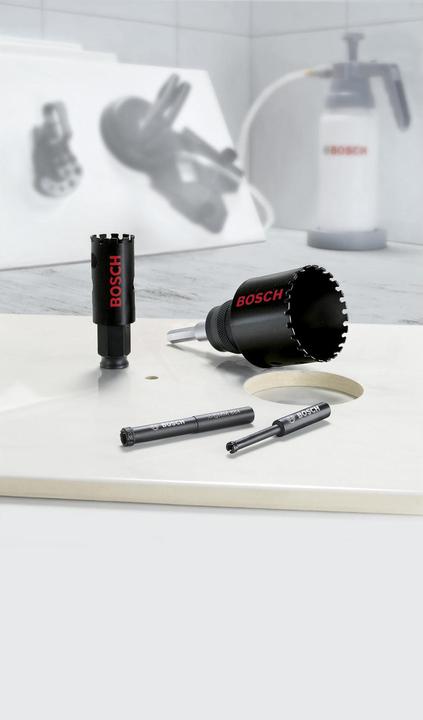 Actual product image Bosch Professional Zubehör Diamond hole saw Diamond for Hard Ceramics, 25 mm, 1-inch (25 mm)