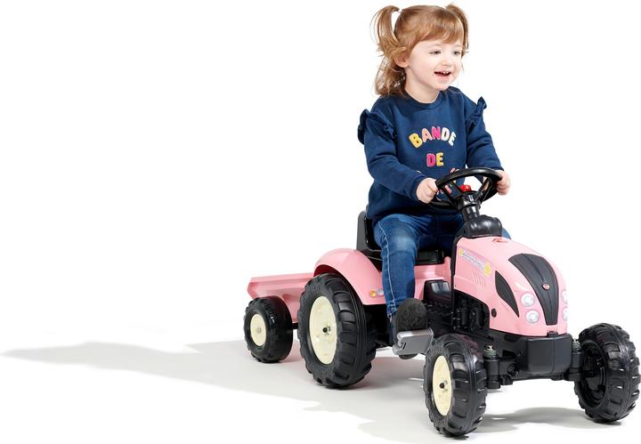 Immagine prodotto Falk Toys Trattore M per bambini con rimorchio