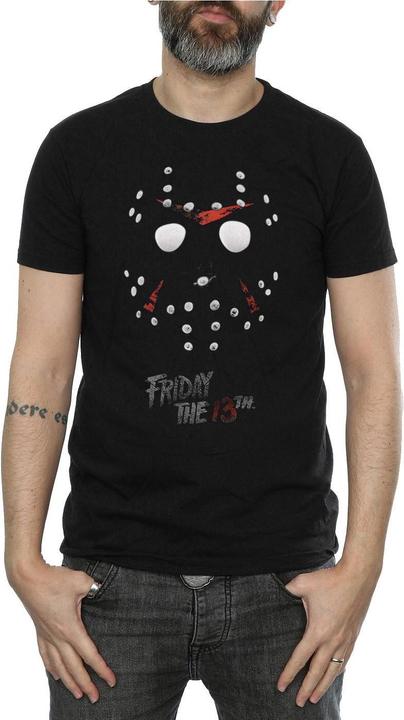 Produktbild Absolute Cult Jason Hockey Mask TShirt (M)