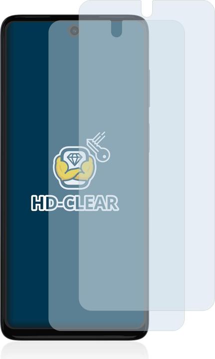 Produktbild BROTECT Schutzfolie Displayschutz Displayschutzfolie Folie Klar Transparent (2 Stück, Motorola Moto G62 5G)