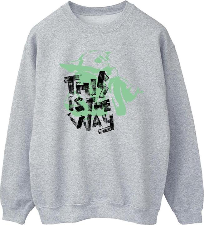 Star Wars The Mandalorian This Is The Way Grogu Sweatshirt (S)