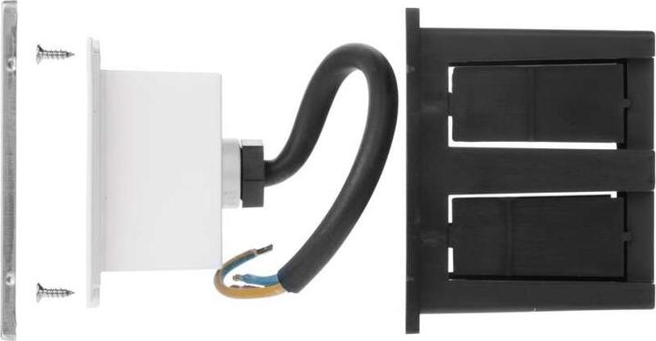 Produktbild Emos LED Treppenlicht – Einbauleuchte 80×80 1,5W neut. weiss IP65 (65 lm)