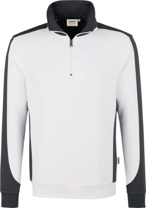 Hakro Zip-Sweatshirt Contrast MIKRALINARÂ®