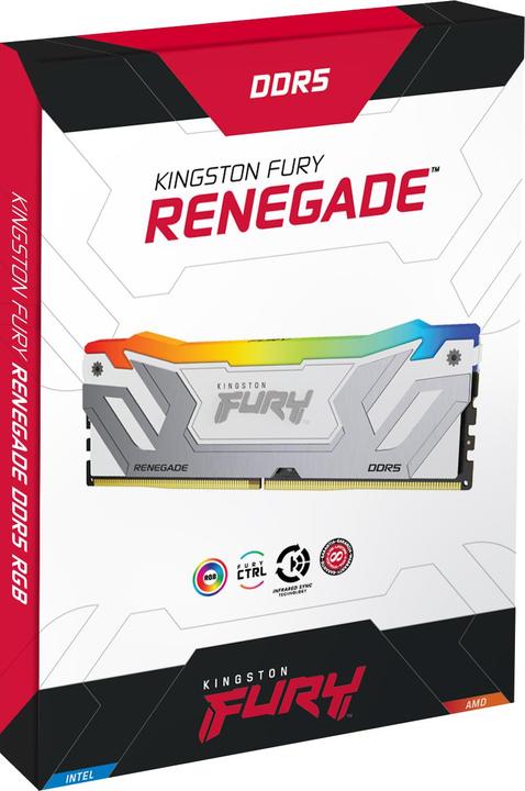 Actual product image Kingston FURY Renegade RGB (2 x 24GB, 8400 MHz, DDR5 RAM, DIMM)