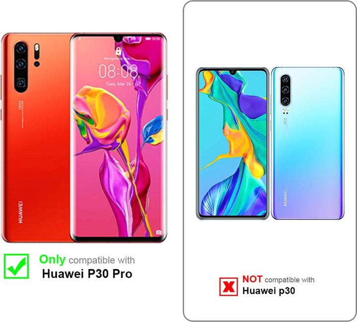 Productafbeelding Cadorabo TPU 2 kleuren glasdekking (Huawei P30 Pro)