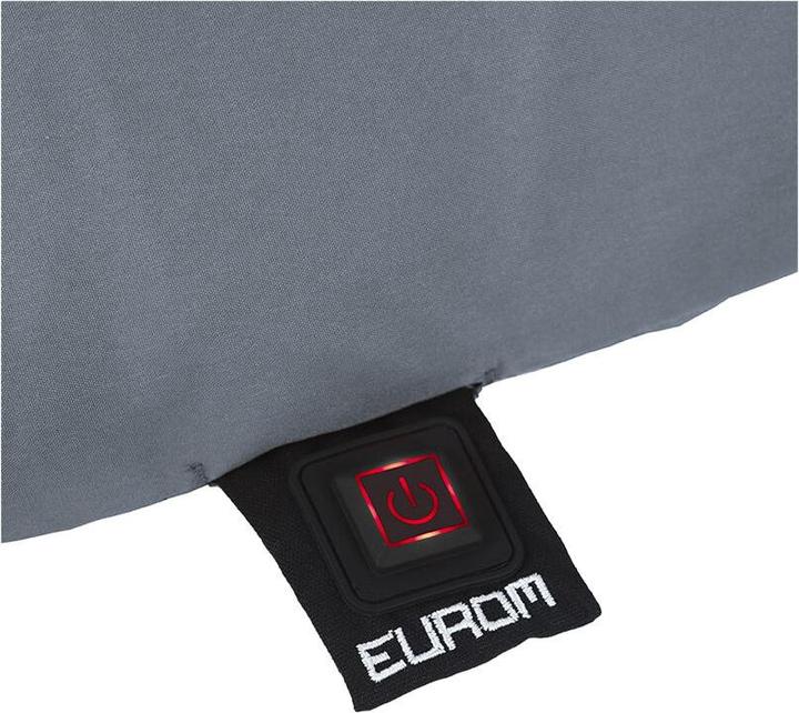 Immagine prodotto Eurom Cuscino termico Warmigo con power bank da 20.000 mAh, grigio (45 x 45 cm)
