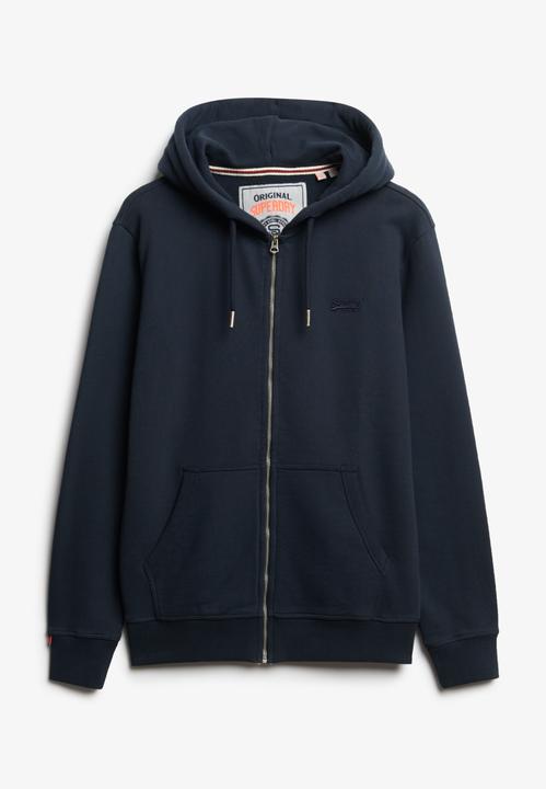 Produktbild Superdry Vest Essential Logo Zip Hoodie Hb M2014128b Eclipse Navy Mannen Maat - S (S)