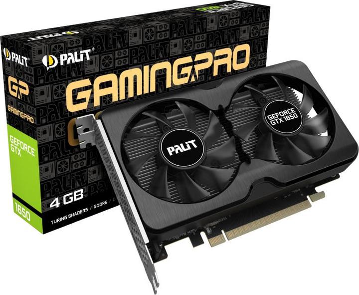 Actual product image Palit GeForce GTX 1650 GamingPro OC (4 GB)