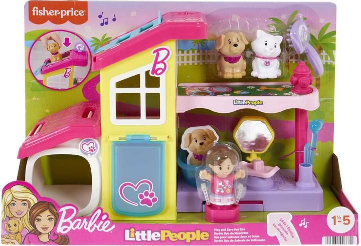 Actual product image Fisher-Price Little People Barbie Tierstation Spielset