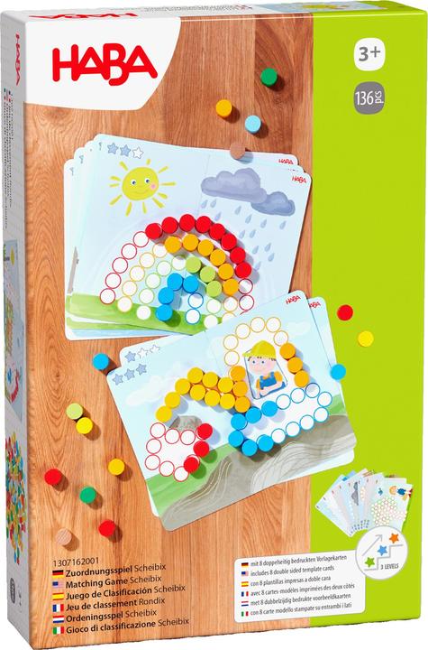 Image du produit Haba Zuordnungsspiel Scheibix (Allemand)