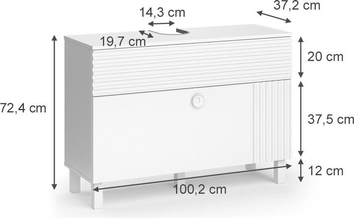 Immagine prodotto Vicco Sola (100,5 x 37,5 x 72,5 cm)