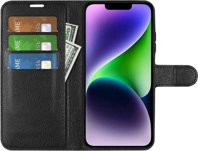 Immagine prodotto MU Classic Serie di copertine per libri in pelle Litchi (Apple iPhone 15)