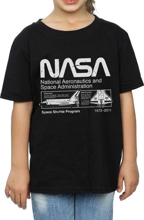 Produktbild Nasa Classic Space Shuttle TShirt Mädchen (140, 146)